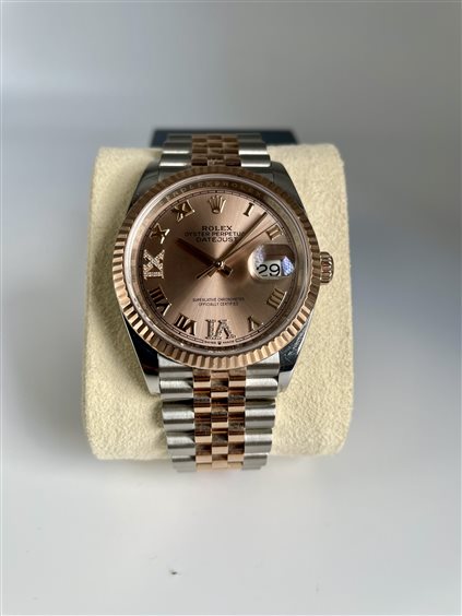 Besozzo - Via XXV Aprile 49 - Orologio Rolex in Acciaio/Oro rosa ROLEX DATEJUST 36MM 126231 ACCIAIO/ORO ROSA - ROLEX DATEJUST 36MM 126231 ACCIAIO/ORO ROSA
